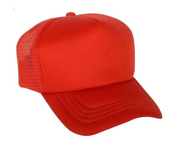 Michelangelo RED Half NET Baseball Cap for Men/Girl/Womens Unisex Cap