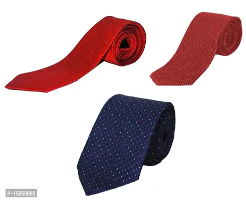 Michelangelo Boy/Men's Tie Combo Self Design Micro Fiber As Show in Picture 3-TIE-1111-1152-1145