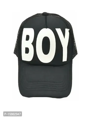 Michelangelo BOY MESH Fabric Cap for Boys/Girls/Mens/Womens Black