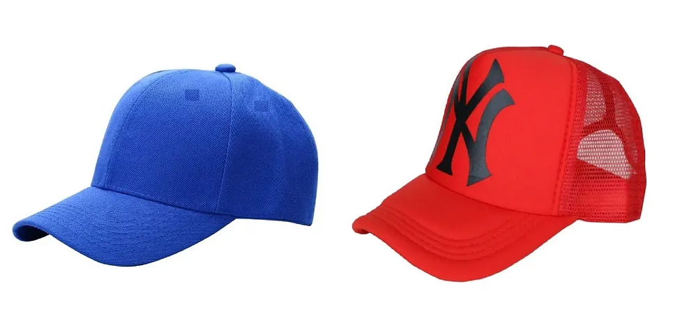 Michelangelo NY Half Net Baseball Cap and Unisex Cap Combo