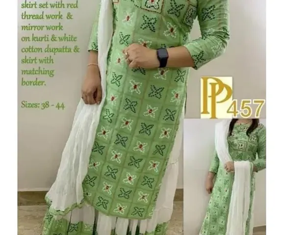 Beautiful Rayon Embroidered Kurta Pant Set For Women