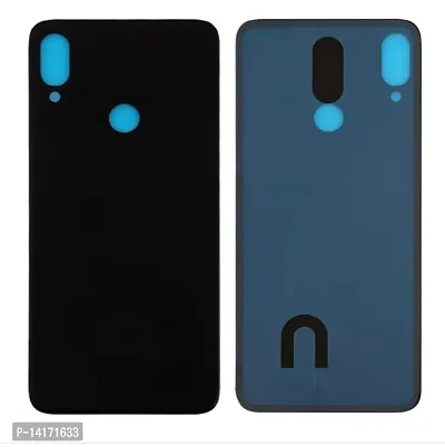 Back Panel Cover for Xiaomi redmi  mi Note 7 Back Glass Door (Black)-thumb0