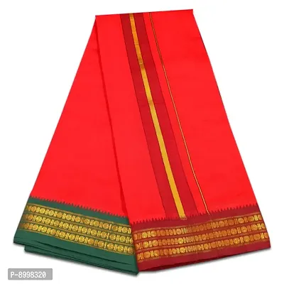 Stylish Fancy Cotton Dhotis For Men-thumb0