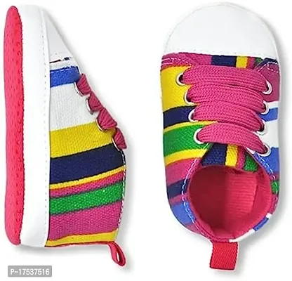 Comfortable Multicoloured pu Slip-On Sneakers For Girls-thumb0