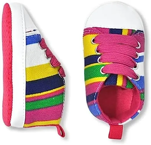 Comfortable Multicoloured pu Slip-On Sneakers For Girls