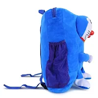 Double Face Doaremon And Purple Doll Bag Soft Material School Bag For Kids Plush Backpack Cartoon Toy | Children's Gifts Boy/Girl/Baby For Kids ( Age 2 to 6 Year ) and Suitable For Nursery,UKG,NKG-thumb3