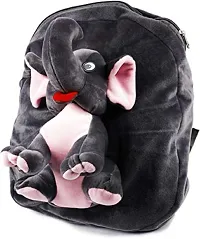 Pooh And Elephant Bag Soft Material School Bag For Kids Plush Backpack Cartoon Toy | Children's Gifts Boy/Girl/Baby/ Decor For Kids (Age 2 to 6 Year) and Suitable For Nursery,UKG,NKG Student-thumb4