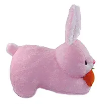 DTSM COLLECTION 1 Pcs Yellow Unicorn and 1 Pcs Pink Rabbit Carrot Plush Soft Toy Cute Kids Birthday Animal Baby Boys/Girls (Unicorn - 25 cm and Rabbit - 25 cm)-thumb4