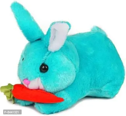 1 Pcs Blue Rabbit  High Quality Soft Toys Best Gift For Kids And Valentine, Anniversary, Couple etc. ( Blue Rabbit -25 cm )-thumb0