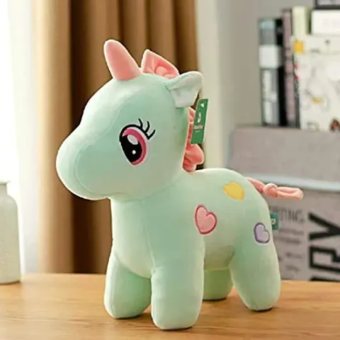 Tickles Super Soft Plush Cute Unicorn Soft Stuffed for Kids Infants 25 cm