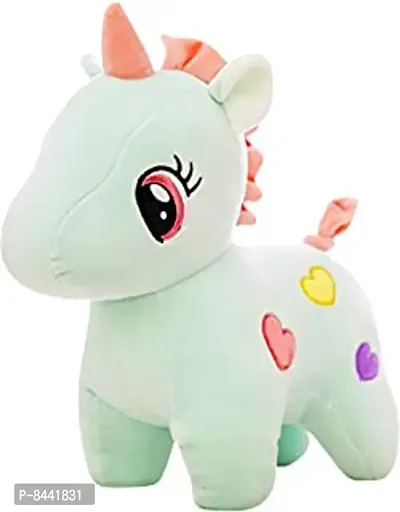 1 Pcs Green Unicorn High Quality Soft Toys Best Gift For Kids And Valentine, Anniversary, Couple etc. ( Green Unicorn - 25 cm )-thumb2