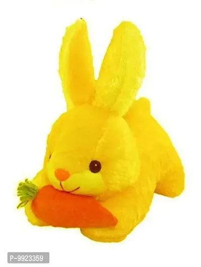 1 Pcs Yellow Rabbit And 1 Pcs White Rabbit High Quality Soft Martial Toys ( Yellow Rabbit - 25 cm And White Rabbit - 25 cm )-thumb2