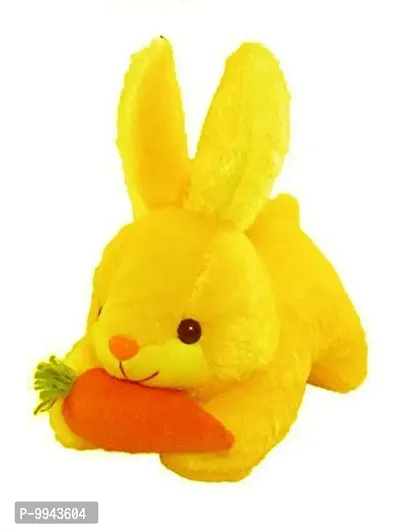 1 Pcs Yellow Rabbit And 1 Pcs Kitty High Quality Soft Martial Toys ( Yellow Rabbit - 25 cm And Kitty - 25 cm )-thumb2