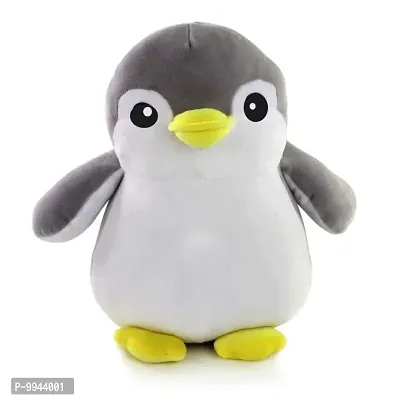 1 Pcs White Rabbit And 1 Pcs Grey Penguin High Quality Soft Martial Toys ( White Rabbit - 25 cm And Penguin - 30 cm )-thumb3