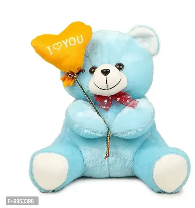 1 Pcs Blue Teddy And 1 Pcs Pickachu High Quality Soft Martial Toys ( Teddy - 25 cm And Pickachu - 30 cm )-thumb2