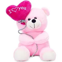 1 Pcs Pink Penguin And 1 Pcs Pink Love Teddy High Quality Soft Martial Toys ( Penguin - 30 cm And Teddy - 25 cm )-thumb2