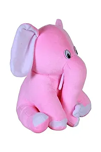 1 Pcs Pink Elephant And 1 Pcs Yellow Rabbit High Quality Soft Martial Toys ( Elephant - 25 cm And Rabbit - 25 cm )-thumb3