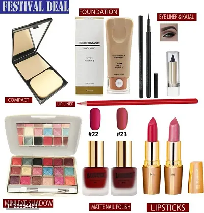 Professional Makeup Kit Beauty Combo - 10 Pieces-thumb0