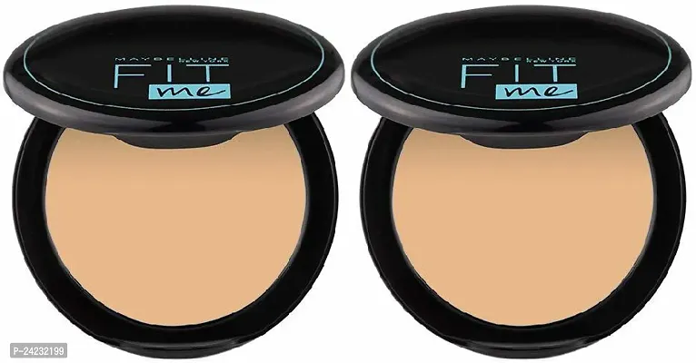 Tilkor Matte Powder | Oil Control | Evens Out Complexion Compact Pack Of 2 Compact -G Natural, 20 G-thumb0