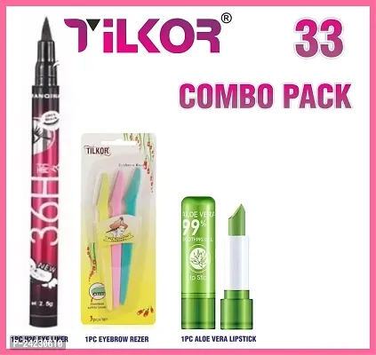 Tilkor Cosmetic Combo Set For Women Makeup -3 Pieces Set