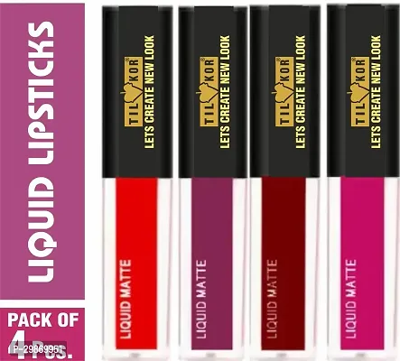 Beautiful Assorted Lipsticks Combo Of 4