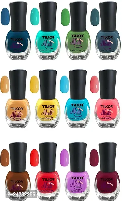 Tilkor Exclusive Collection Nail Polish For Trendy Girls And Women-thumb0