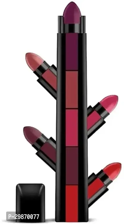 5 In 1 Beautiful Assorted Lipstick