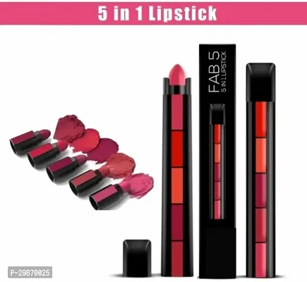 5 In 1 Beautiful Assorted Lipstick