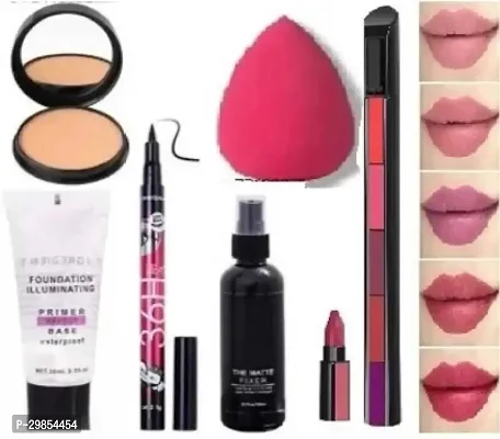 Professional Makeup Kit Beauty Combo - 6 Pieces