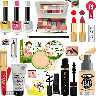 Professional Makeup Kit Beauty Combo - 15 Pieces