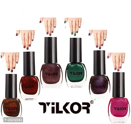 Tilkor Exclusive Collection Nail Polish For Trendy Girls And Women-thumb0