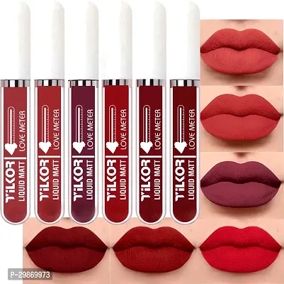 Beautiful Assorted Lipsticks Combo Of 6-thumb0