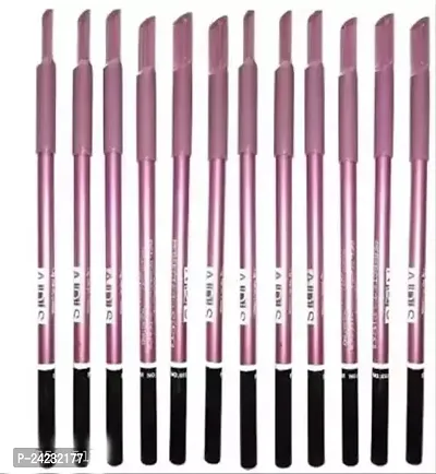 Tilkor Ads Perfect Eyebrow Pencil Waterproof-Pack Of 12 Black