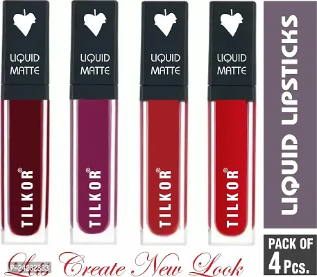 Tilkor Matte Lipstick -03 Red Edition, 22 Ml-thumb0