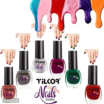 Tilkor Beauty Trendy Nail Polish Colors