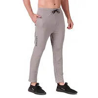 WINPLAYER Men's and Boy's 4 Way Lycra Track Pant|Trouser for Sports (Color-Light Grey, Size-L)-thumb3