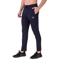 WINPLAYER Men's and Boy's 4 Way Lycra Track Pant|Trouser for Sports (Color-Navy Blue, Size-M)-thumb2