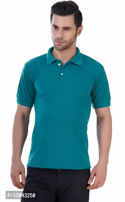 WINPLAYER Polo Tshirt for Men Blue