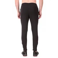 WINPLAYER Men's and Boy's 4 Way Lycra Track Pant|Trouser for Sports (Color-Black, Size-M)-thumb4