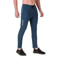 WINPLAYER Men's and Boy's 4 Way Lycra Track Pant|Trouser for Sports (Color-Air Force Blue, Size-M)-thumb2