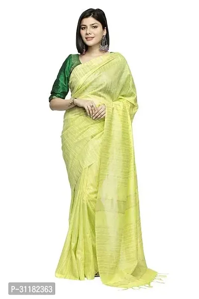 Stylish Art Silk Saree With Blouse Piece For Women-thumb0