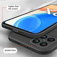 HUPSHY Back Cover for vivo V27 Pro  (Black, Flexible, Silicon, Pack of: 1)-thumb1