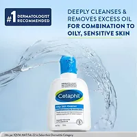 Cetaphil Oily Skin Cleanser Face Wash  (125 ml)-thumb1