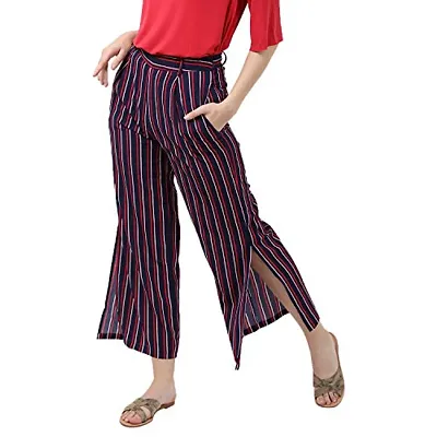 Buy Cover Story White Printed Pants for Women Online @ Tata CLiQ