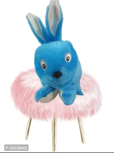 Cute Blue Soft Rabbit Toy For Kids-thumb0