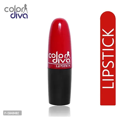 Color Diva Creamy Matte TANGY ORANGE  DARK SECRET RED Lipstick-4.5 gm (Set of 2)-thumb3
