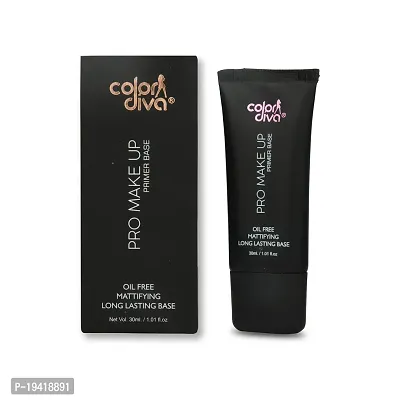 Color Diva Real Makeup Base Hightlighting Primer Skin-Hydrating Poreless Primer With Natural Glow Finish For Face Makeup 30ML-thumb0