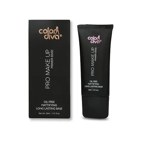 Color Diva Real Makeup Base Hightlighting Primer Skin-Hydrating Poreless Primer With Natural Glow Finish For Face Makeup 30ML