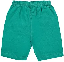 Girl's Multicoloured Cotton Spandex Solid Shorts (Pack Of 2)-thumb3