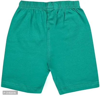 Girl's Multicoloured Cotton Spandex Solid Shorts (Pack Of 2)-thumb4